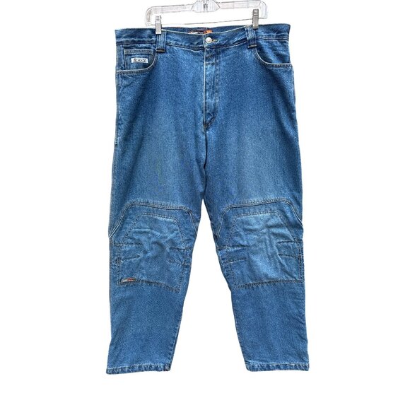 Icon Barrier Pant 40 Blue Denim Jeans With Reinforced Knees Asphalt Technologies